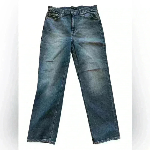 Modern American La Fayette Women’s Jeans In A Vintage Blue Wash Size  28 - Picture 2 of 8